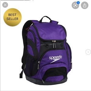 Purple speedo bag